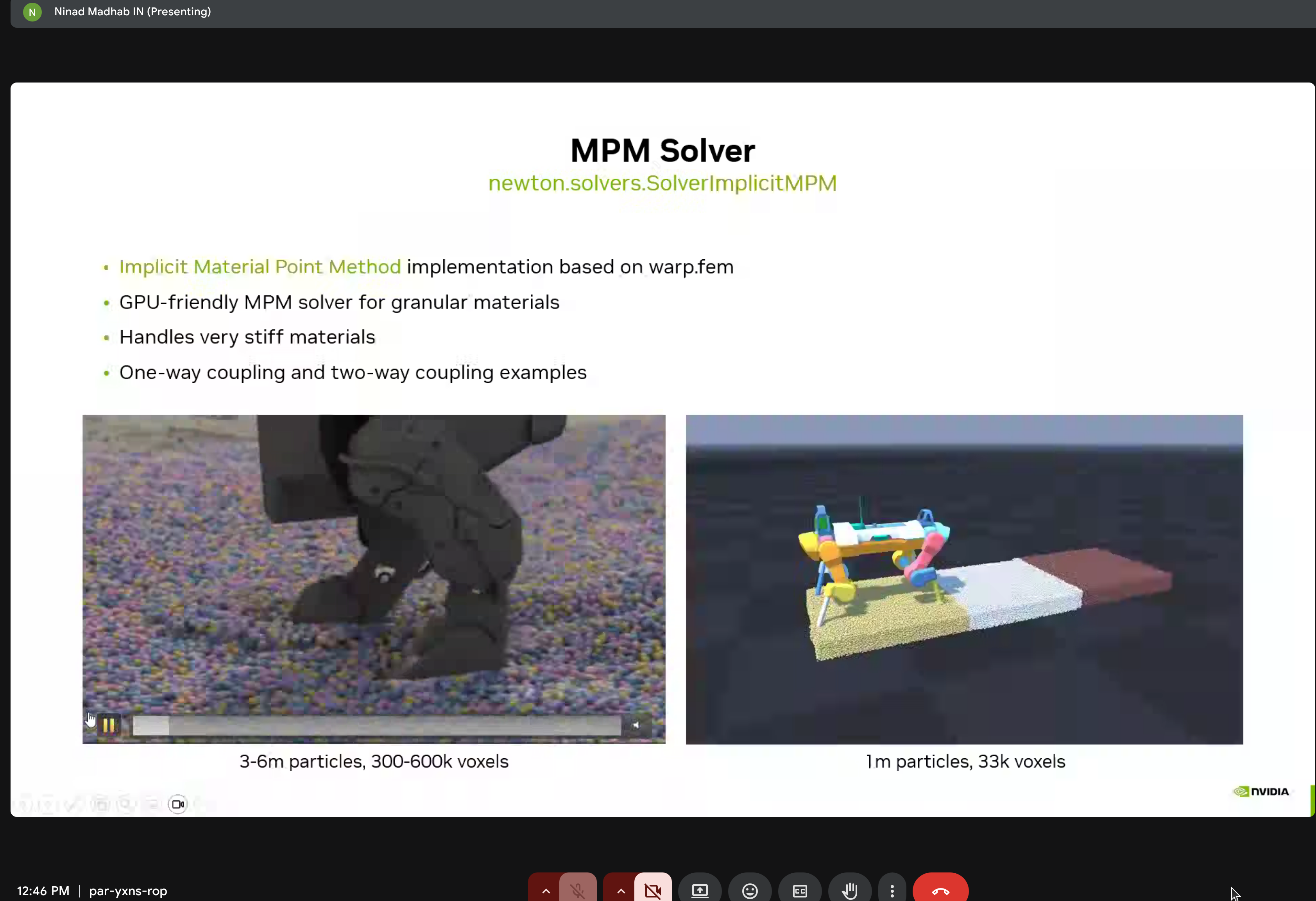 Material Point Method for granular materials