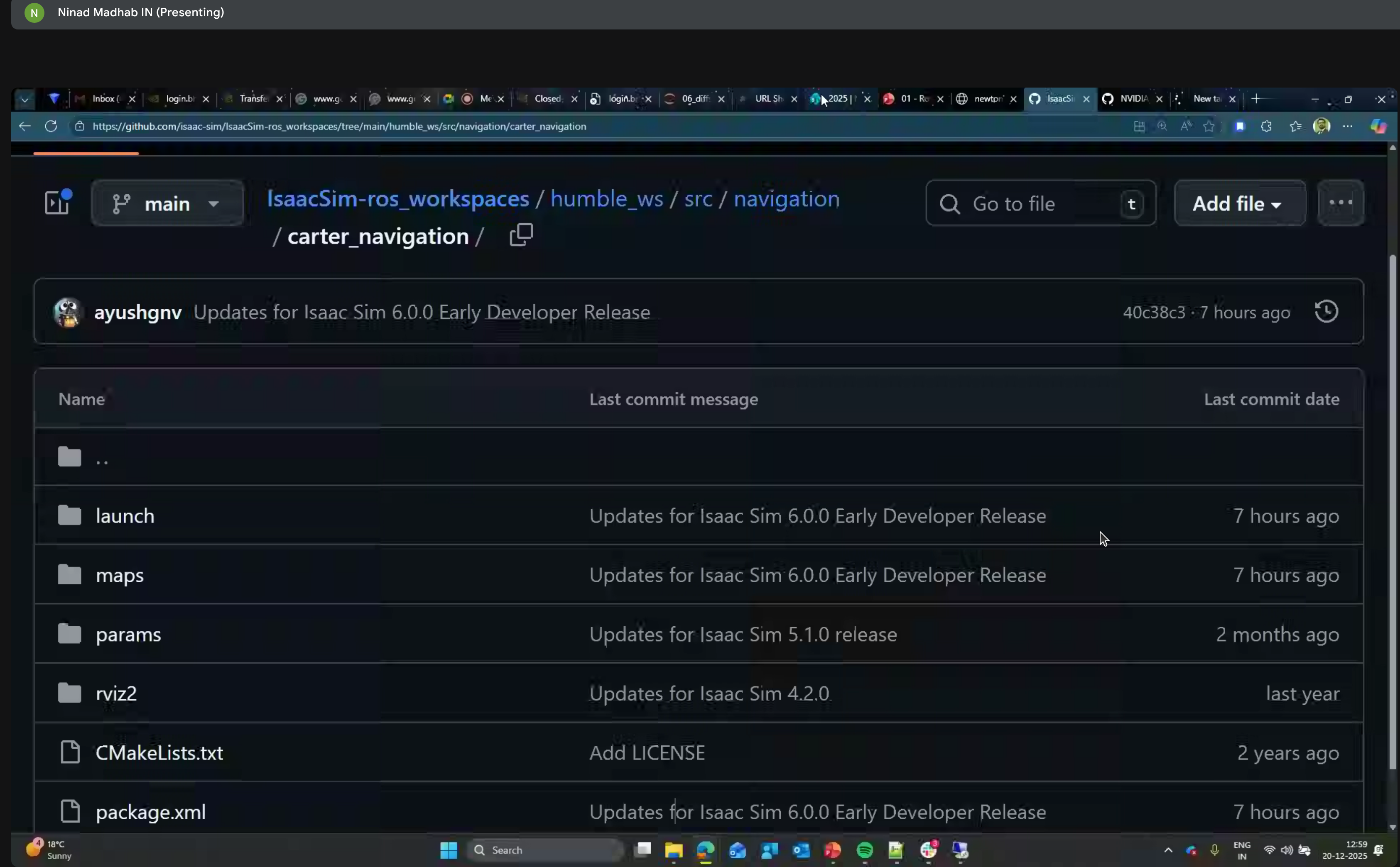 IsaacSim-ros_workspaces updates for Isaac Sim 6.0.0