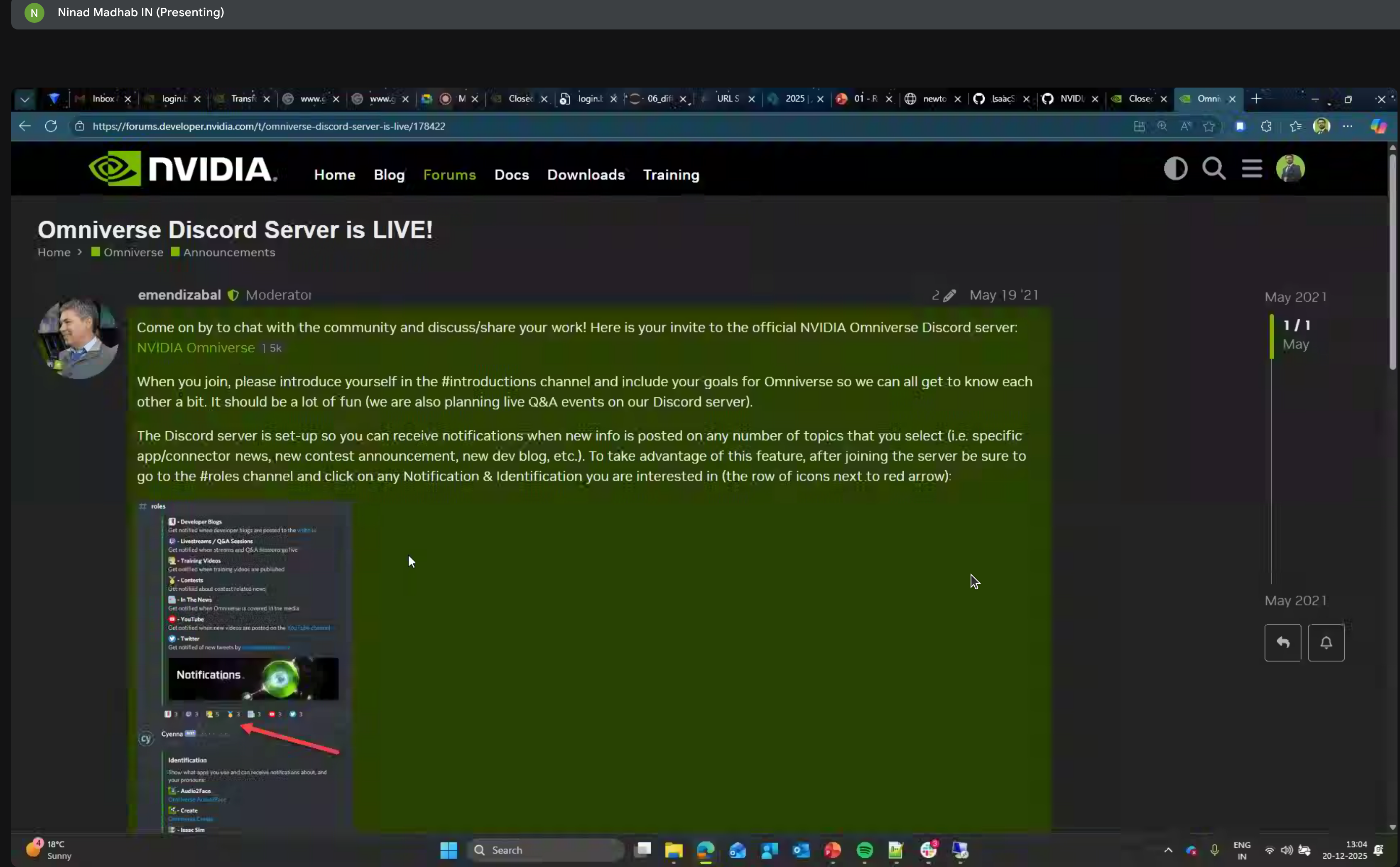 Discord community invitation