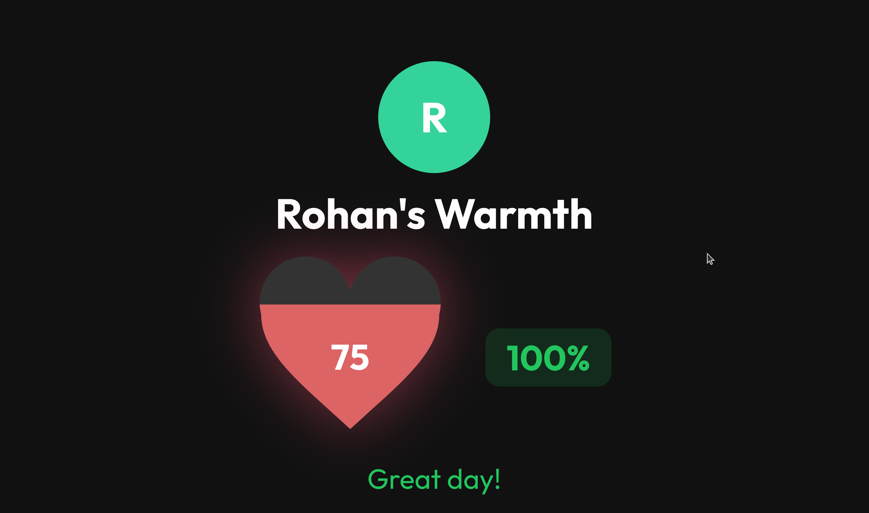 Rohan's Warmth