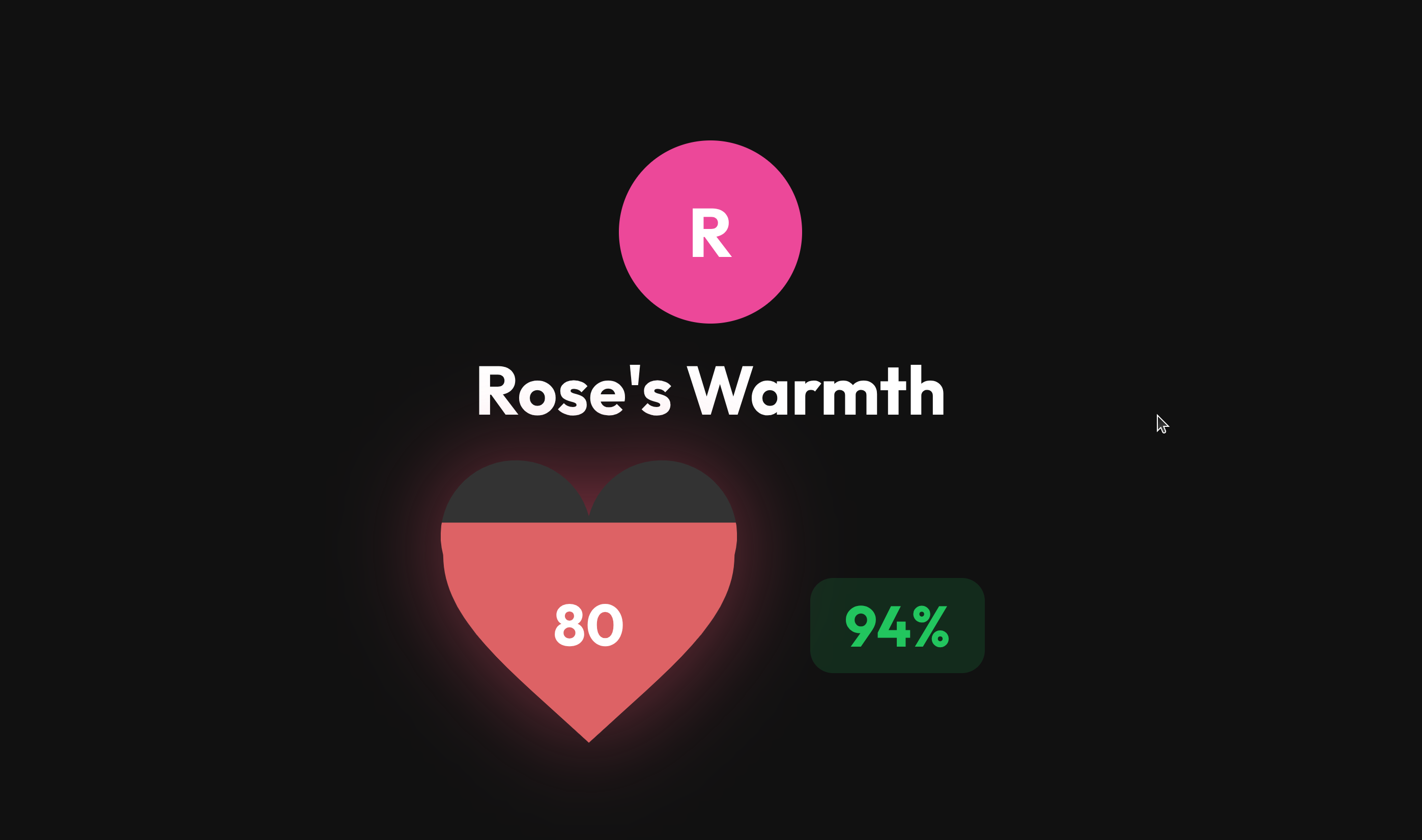 Rose's Warmth